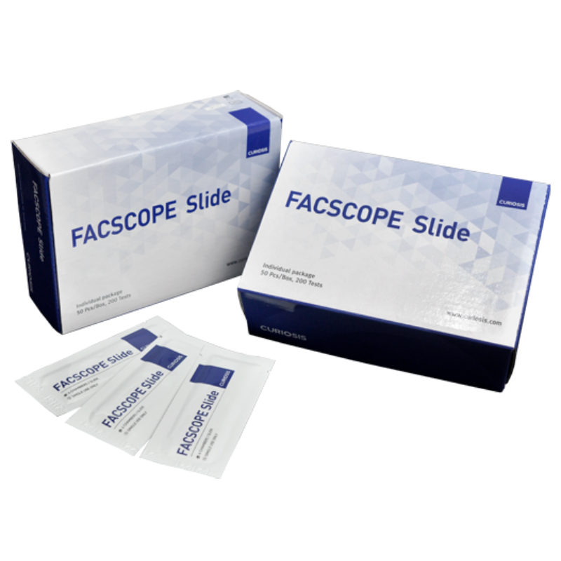 Одноразовые слайды для счетчика клеток Facscope B, 50 шт/уп