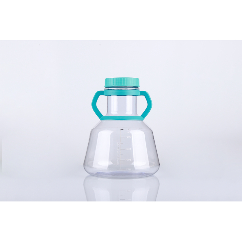 Колба Эрленмейера, объём 5 л, крышка с фильтром, 4 шт/уп