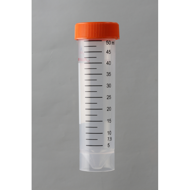 Пробирки типа Фалькон объёмом 50 мл, с юбкой устойчивости, россыпь, 25 шт/уп, Accumax